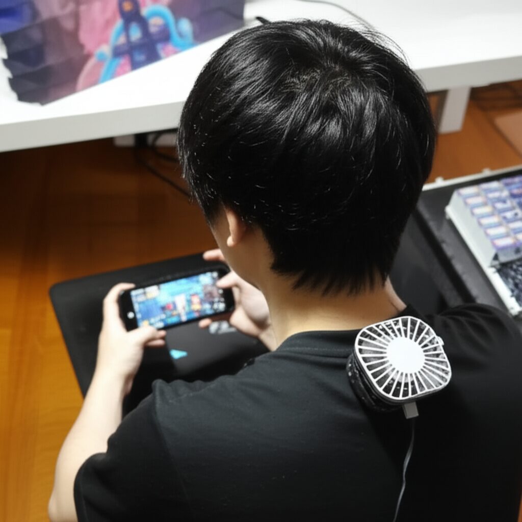 メインキーワード：スマホ冷却ファンセリア　見出し用キーワードリスト: スマホ冷却シート 100 均 キャンドゥ 結露 スマホ冷却扇風機 ダイソー ケーズデンキ キャンドゥの挿絵1