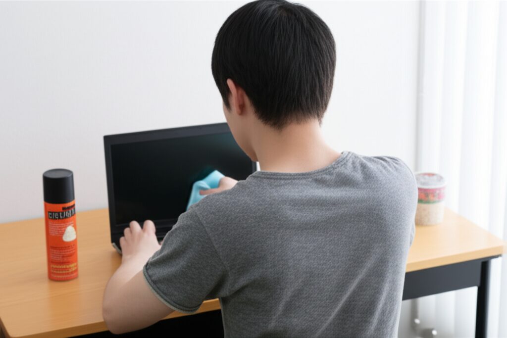 メインキーワード：ノートパソコン冷却ファンうるさい　見出し用キーワードリスト: 掃除 ノートパソコンファンの音がうるさいの挿絵2