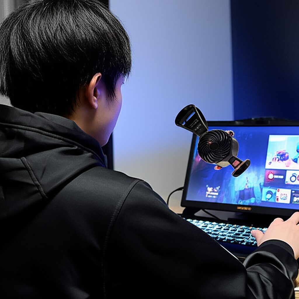 メインキーワード：ノートパソコン冷却ファンが止まらない　見出し用キーワードリスト: 吸引式の挿絵3