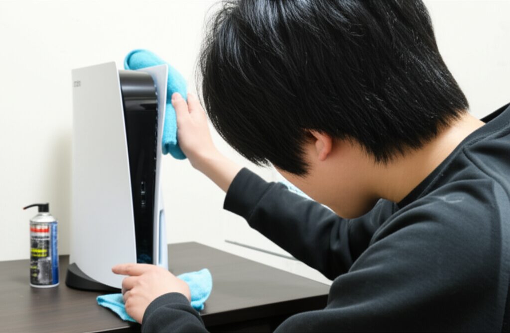 メインキーワード：ps5冷却ファンどこで売ってる　見出し用キーワードリスト: ps5冷却ファン掃除の挿絵3