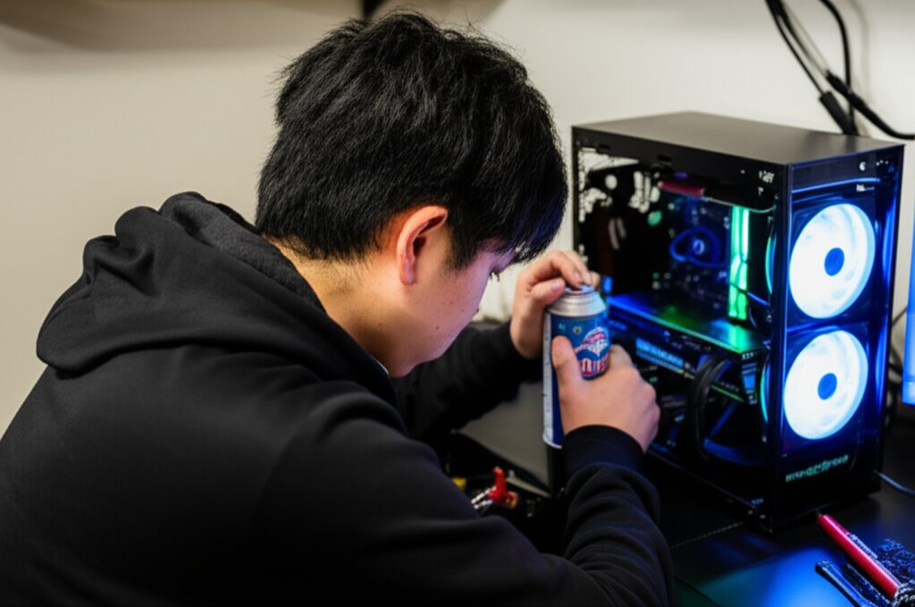 メインキーワード：ゲーミングpc冷却ファンうるさい　見出し用キーワードリスト: 冷却方法の挿絵3