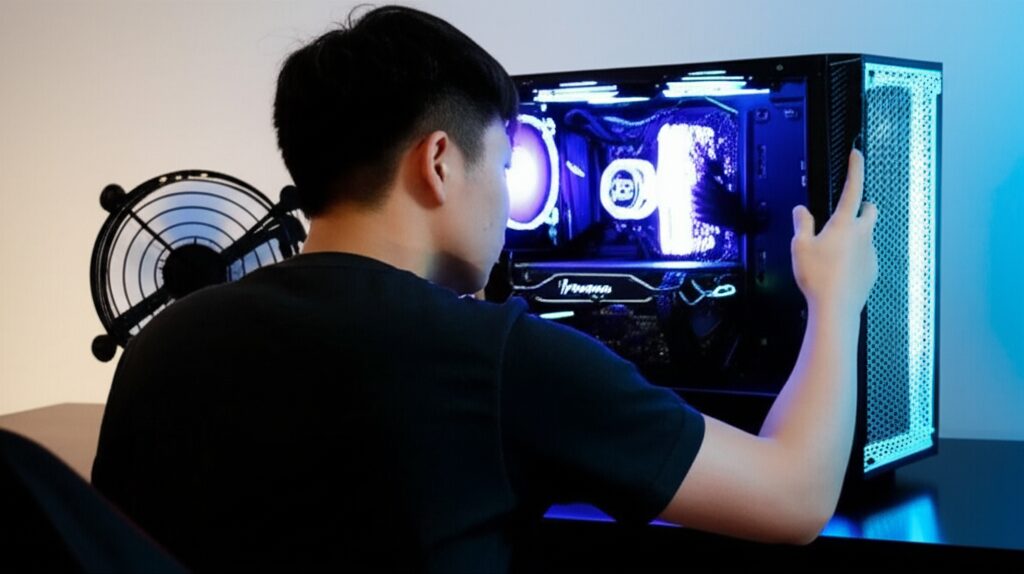 メインキーワード：ゲーミングpc冷却ファン外付け　見出し用キーワードリスト: ファンが回らないの挿絵4