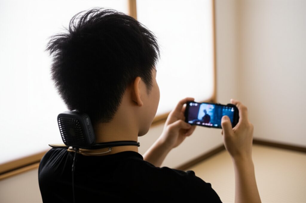 メインキーワード：スマホ冷却ファンセリア　見出し用キーワードリスト: スマホ冷却シート 100 均 キャンドゥ 結露 スマホ冷却扇風機 ダイソー ケーズデンキ キャンドゥの挿絵4