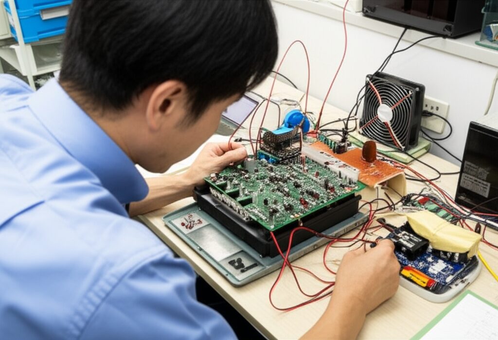 メインキーワード：冷却ファン100vコンセント　見出し用キーワードリスト: コンセントエアコン 5v コネクタ 温度センサー 200v 3線の挿絵4