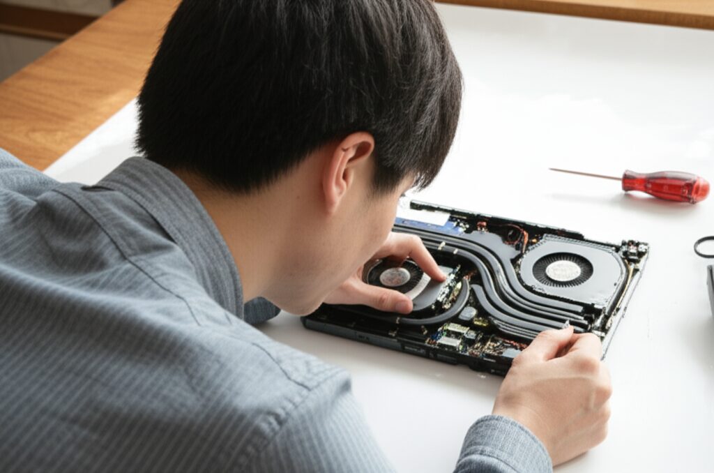 メインキーワード：hp冷却ファン故障　見出し用キーワードリスト:の挿絵4