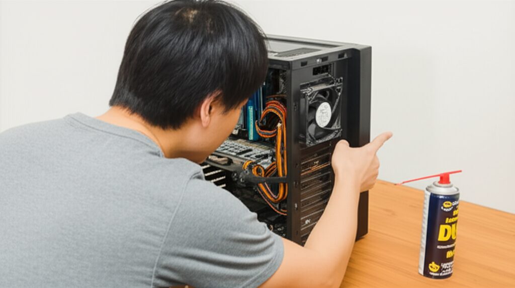 メインキーワード：冷却ファンが正しく動作していない　見出し用キーワードリスト:の挿絵4
