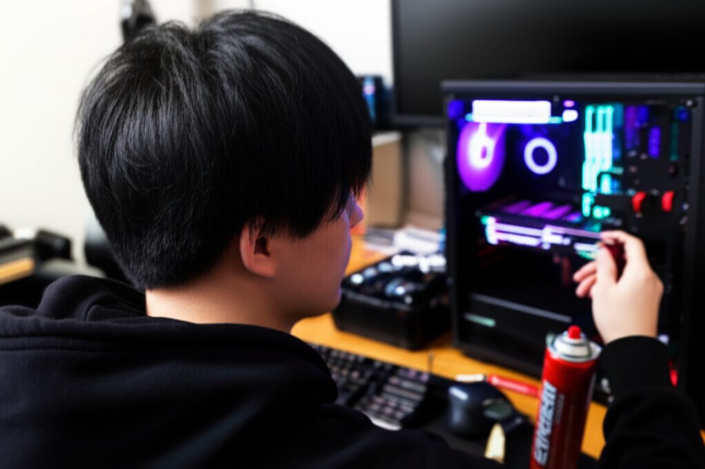 メインキーワード：ゲーミングpc冷却ファンうるさい　見出し用キーワードリスト: 冷却方法の挿絵4