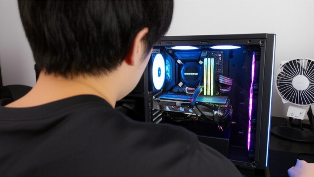 メインキーワード：ゲーミングpc冷却ファン外付け　見出し用キーワードリスト: ファンが回らないの挿絵5
