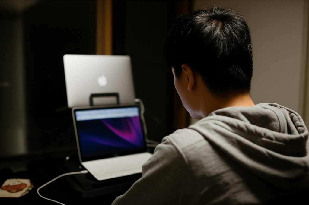 メインキーワード：macbook冷却ファンうるさい　見出し用キーワードリスト: air 2020 airの挿絵5