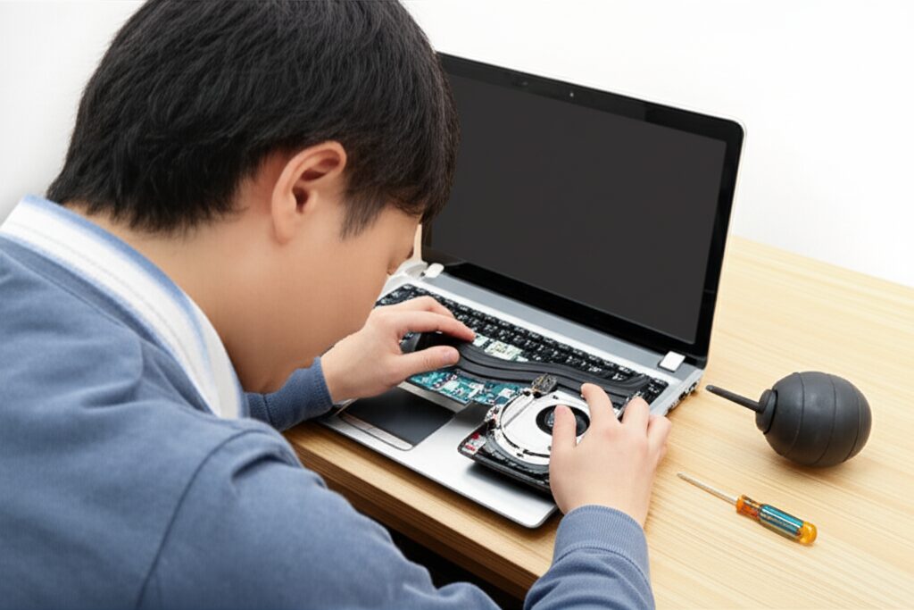 メインキーワード：hp冷却ファン故障　見出し用キーワードリスト:の挿絵5