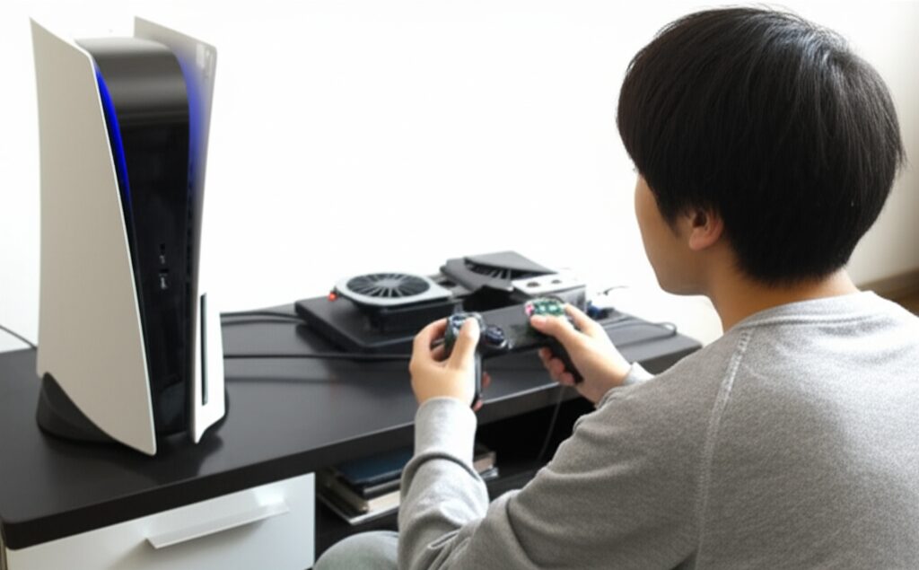 メインキーワード：ps5冷却ファン横置きおすすめ　見出し用キーワードリスト: ps4横置き冷却ファンの挿絵6