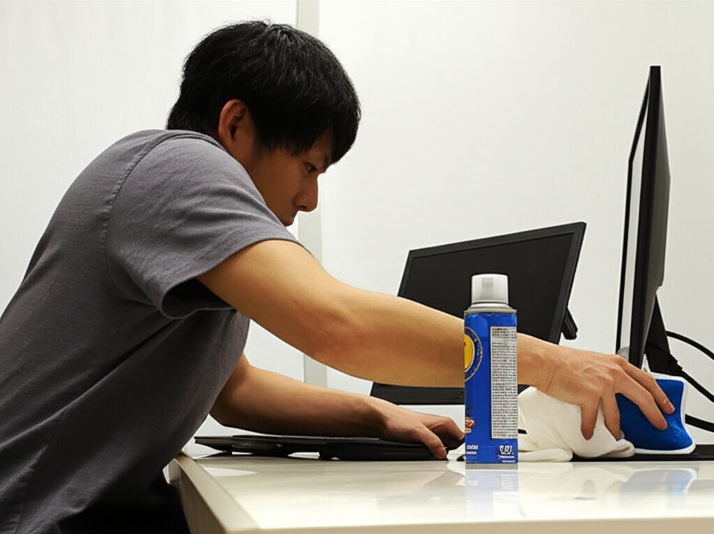 メインキーワード：ノートパソコン冷却ファンうるさい　見出し用キーワードリスト: 掃除 ノートパソコンファンの音がうるさいの挿絵6