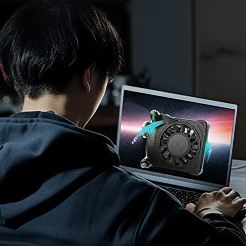 メインキーワード：ノートパソコン冷却ファンが止まらない　見出し用キーワードリスト: 吸引式の挿絵6